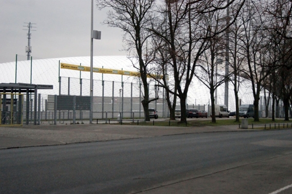 Balon urósł przy Łazienkowskiej