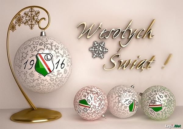 Świąteczne, legijne e-kartki