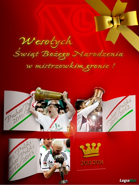 Świąteczne, legijne e-kartki