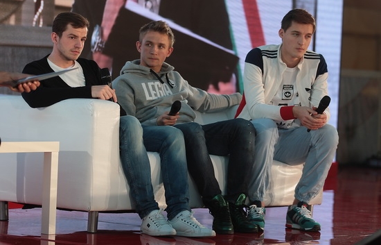 Legioniści promowali FIFA 14