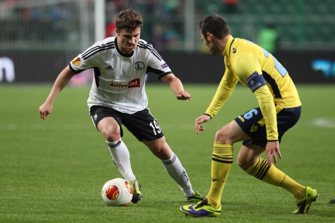 Legia Warszawa - Lazio Rzym 0:2 (0:1) - Mniej niż zero