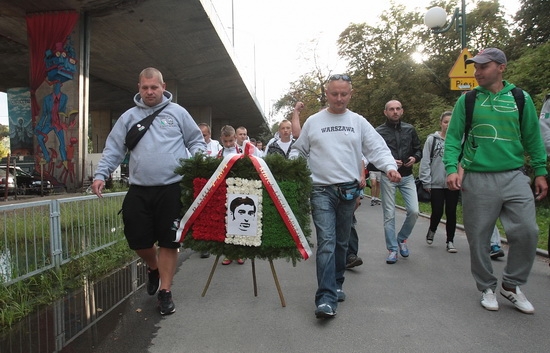 Kibice uczcili pamięć Kazimierza Deyny