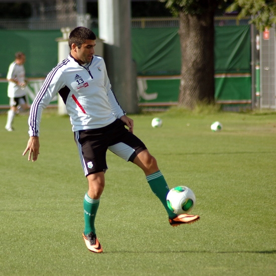 Pierwszy trening po meczu z Widzewem