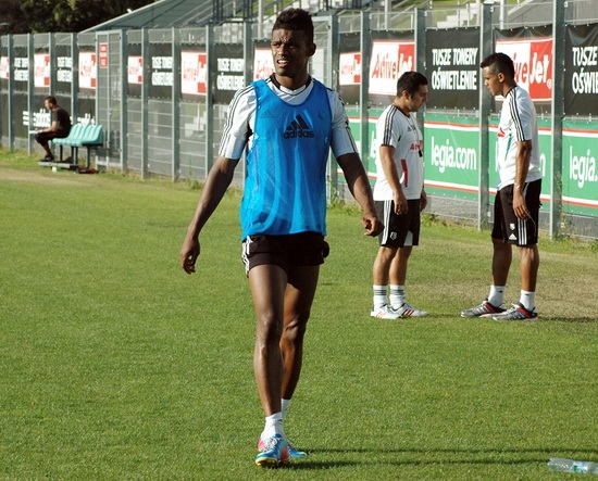 Pierwszy trening po meczu z Widzewem