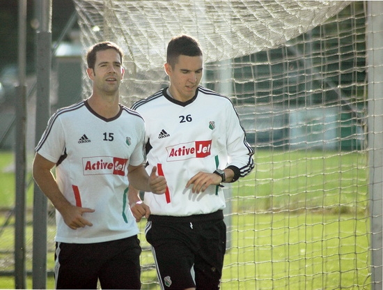 Pierwszy trening po meczu z Widzewem