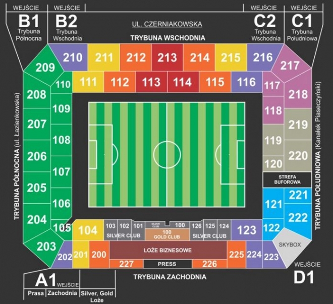 Blisko 18,5 tys. zajętych miejsc na mecz z Widzewem (akt.)