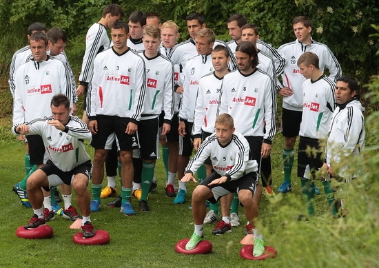 Siłowy i deszczowy trening bez Vrdoljaka - WIDEO