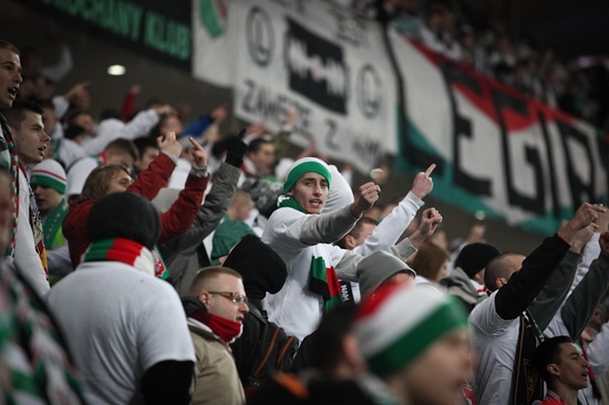 Relacja z trybun – Legia grać! - WIDEO z dopingiem