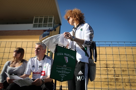 Fotoreportaż z meczu Rapid - Legia