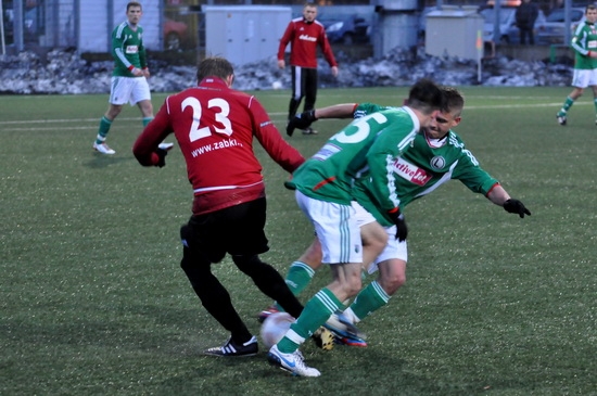 Sparing: Legia Warszawa - Dolcan Ząbki 3:3 (2:2)