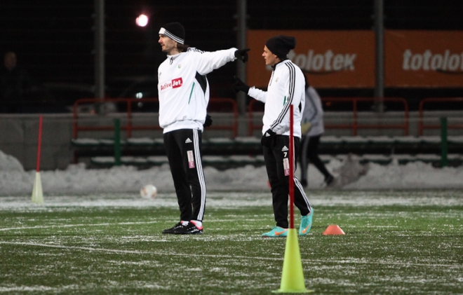 Popołudniowy trening. Kuciak show!