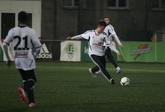 Sparing: Młoda Legia - Pogoń Siedlce 3:1