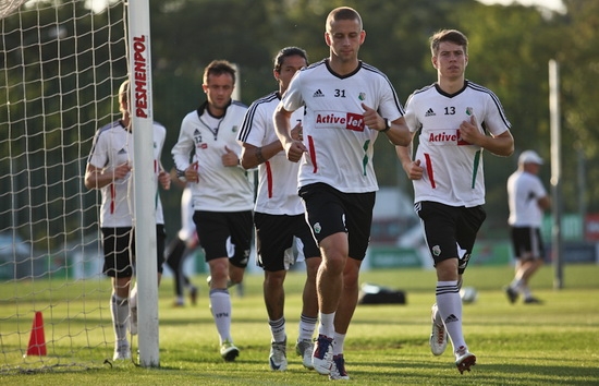 Długi trening bez kadrowiczów