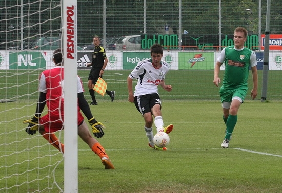 Legia - Mazur 4:0 - Pewna wygrana zmienników (akt.)