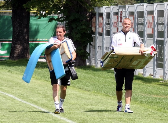 Artur Boruc trenował z Legią