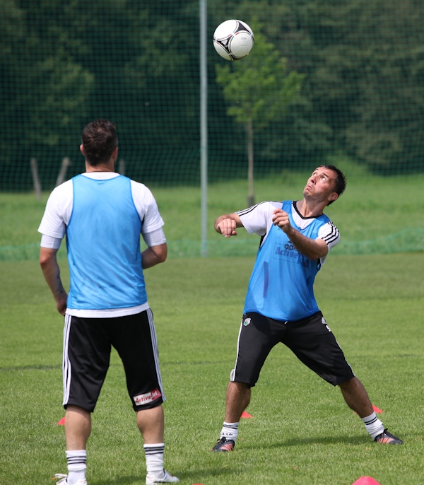 Ostatni trening przed Lokomotiwem