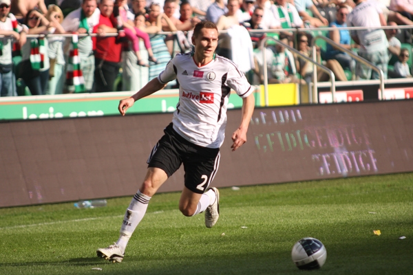 Legia Warszawa - Jagiellonia Białystok 1:1 (0:0): Człapanie lidera trwa