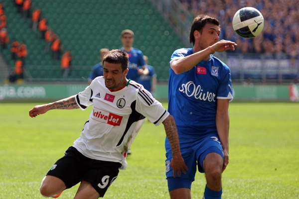 Legia Warszawa - Lech Poznań 0:1 (0:1): Bezradność lidera