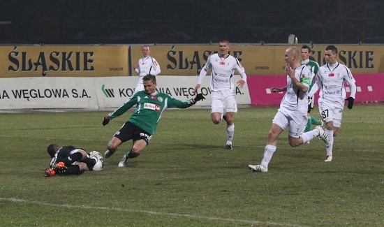 Górnik Zabrze - Legia Warszawa 2:0 (1:0): Nakoulma zjadł Legię