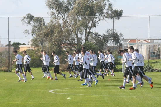 Pierwszy trening Legii na Cyprze (Foto i Video)