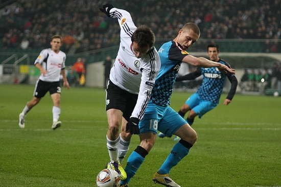 Legia Warszawa - PSV Eindhoven 0:3 (0:1) - Rywale byli po prostu lepsi