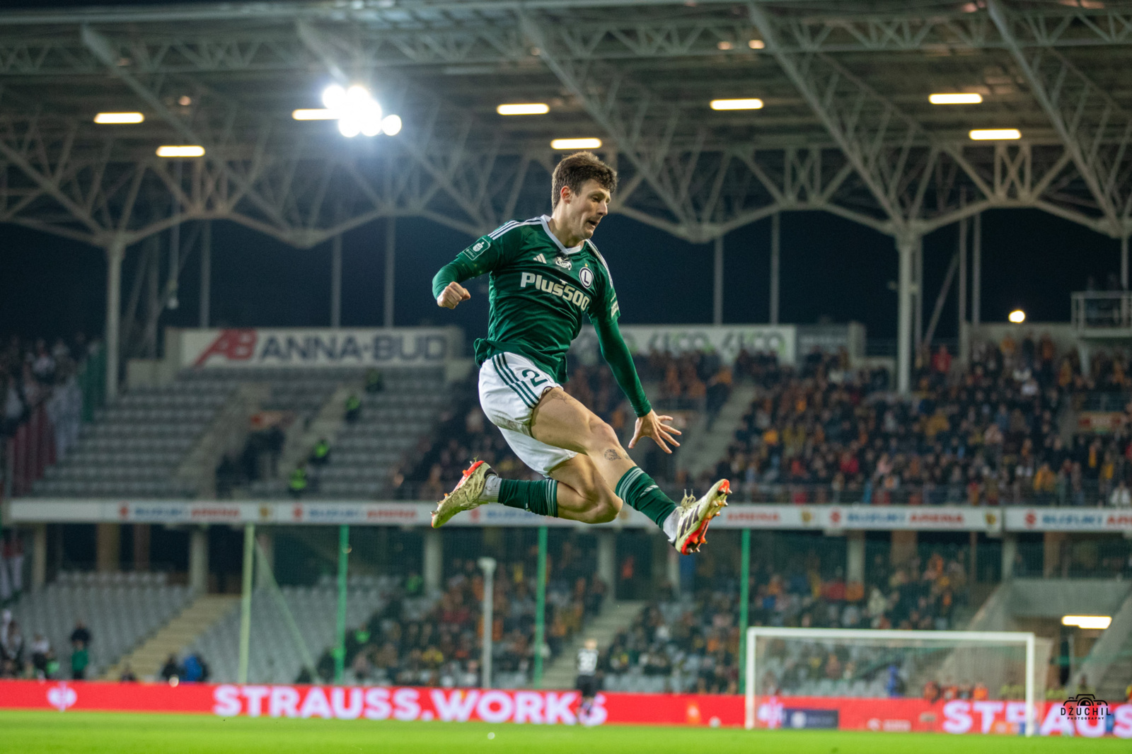 Korona Kielce - Legia Warszawa 3:3 Marc Gual radość