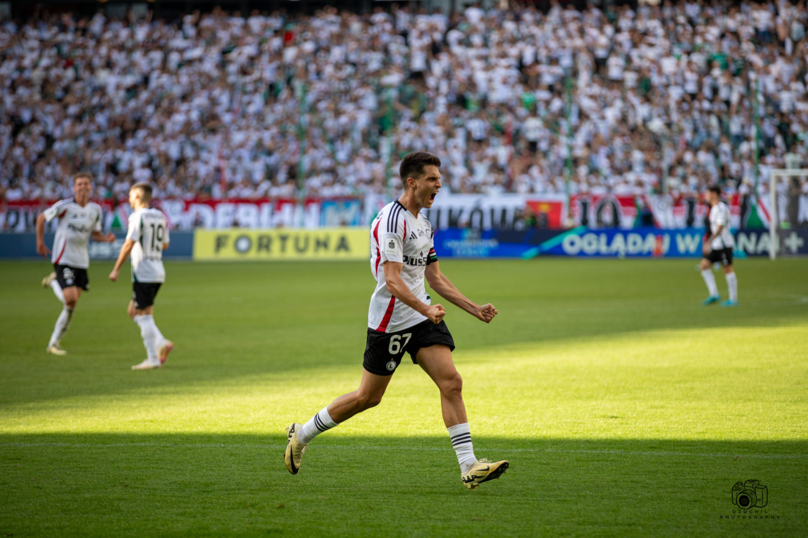 Legia Warszawa - Motor Lublin 5:2 Bartosz Kapustka