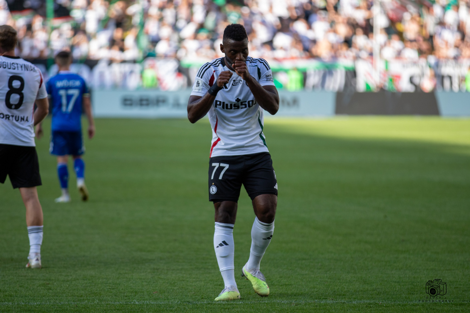 Legia Warszawa - Motor Lublin 5:2  Jean-Pierre Nsame