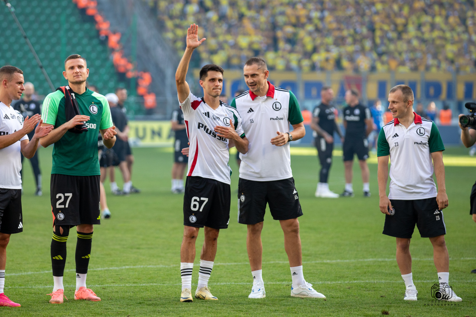 Legia Warszawa - Motor Lublin 5:2 Bartosz Kapustka Artur Jędrzejczyk