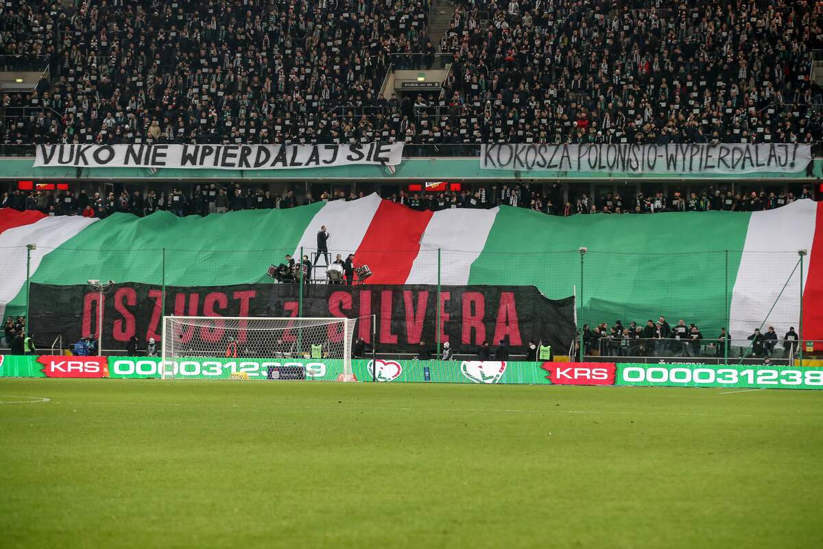 oprawa kibice Legii