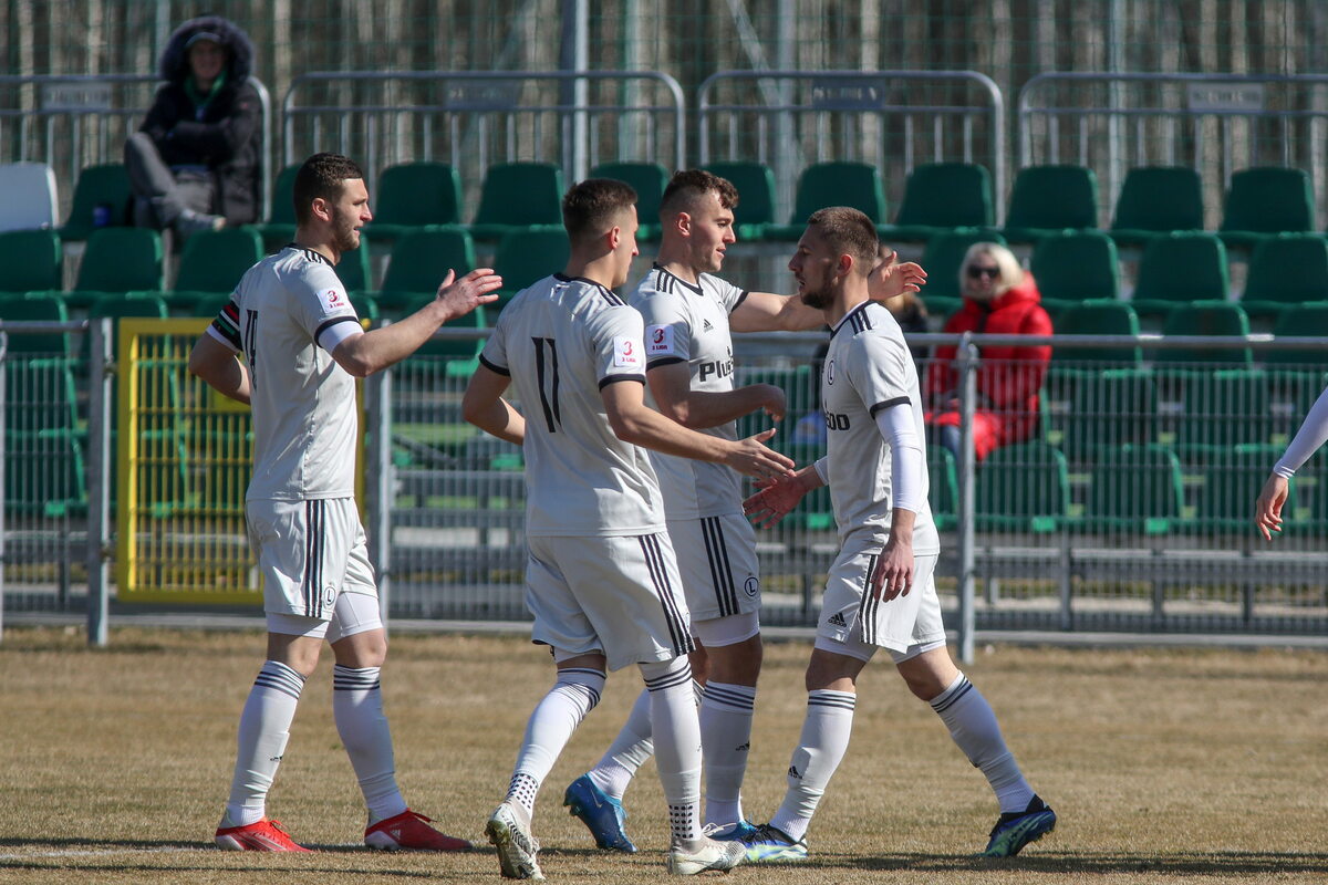 Legia II radość
