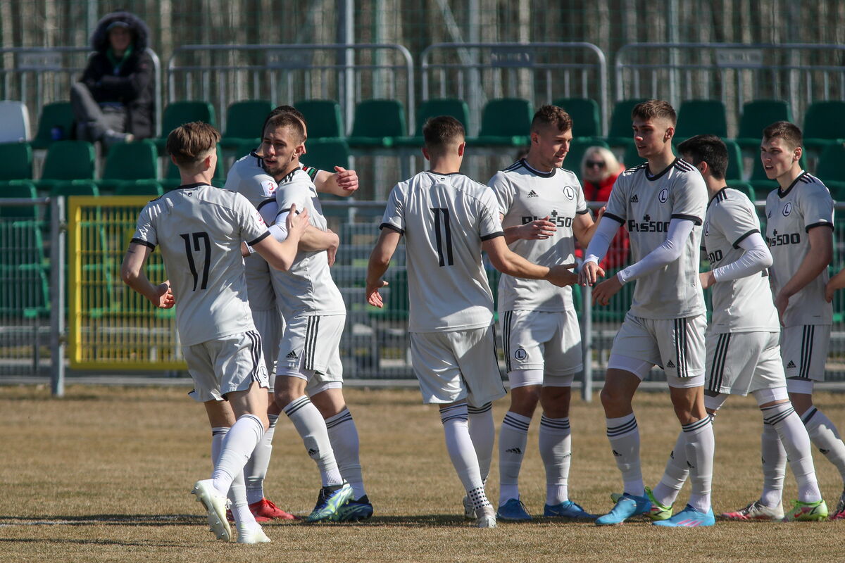 Legia II radość