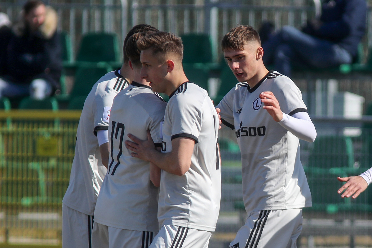 Legia II radość