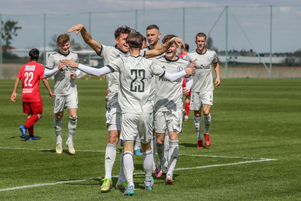 Legia II radość