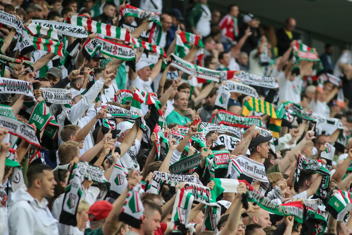 kibice Legii oprawa oprawy