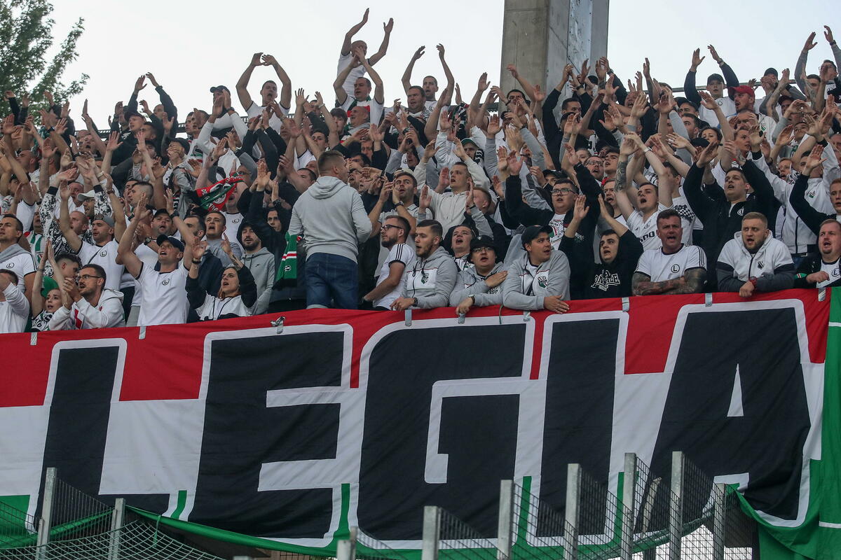 kibice Legii oprawy oprawa