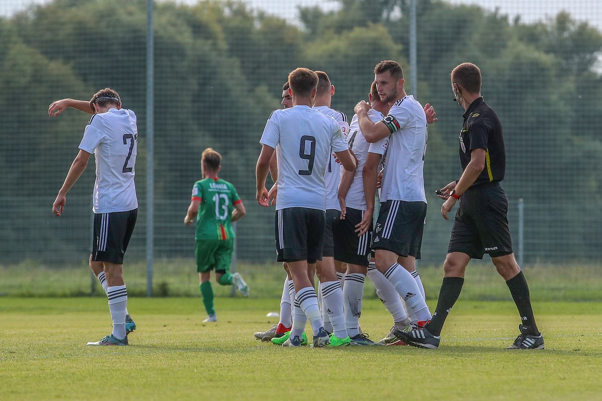 Legia II radość Karol Noiszewski