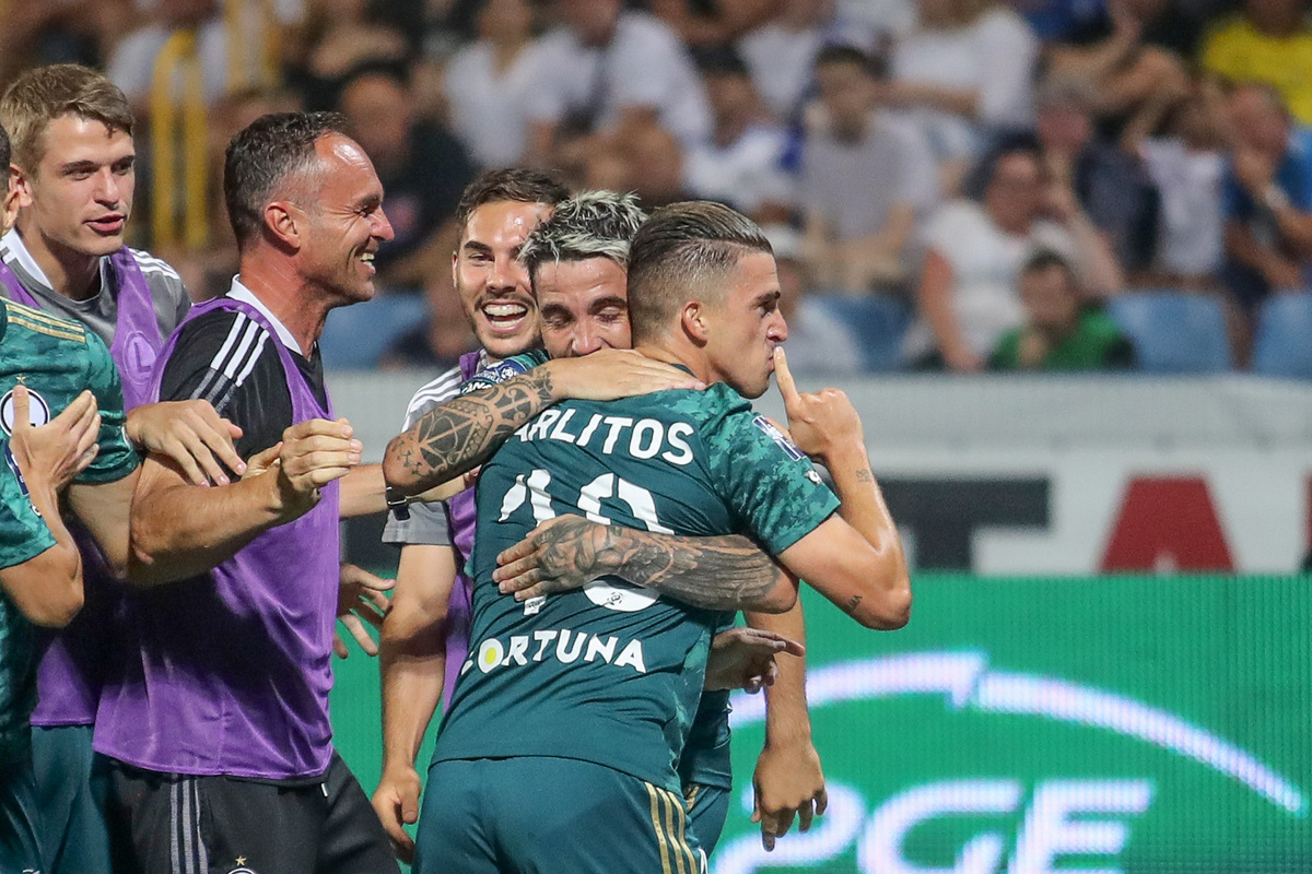 radość Legii Yuri Ribeiro Josue Pesqueira Carlitos