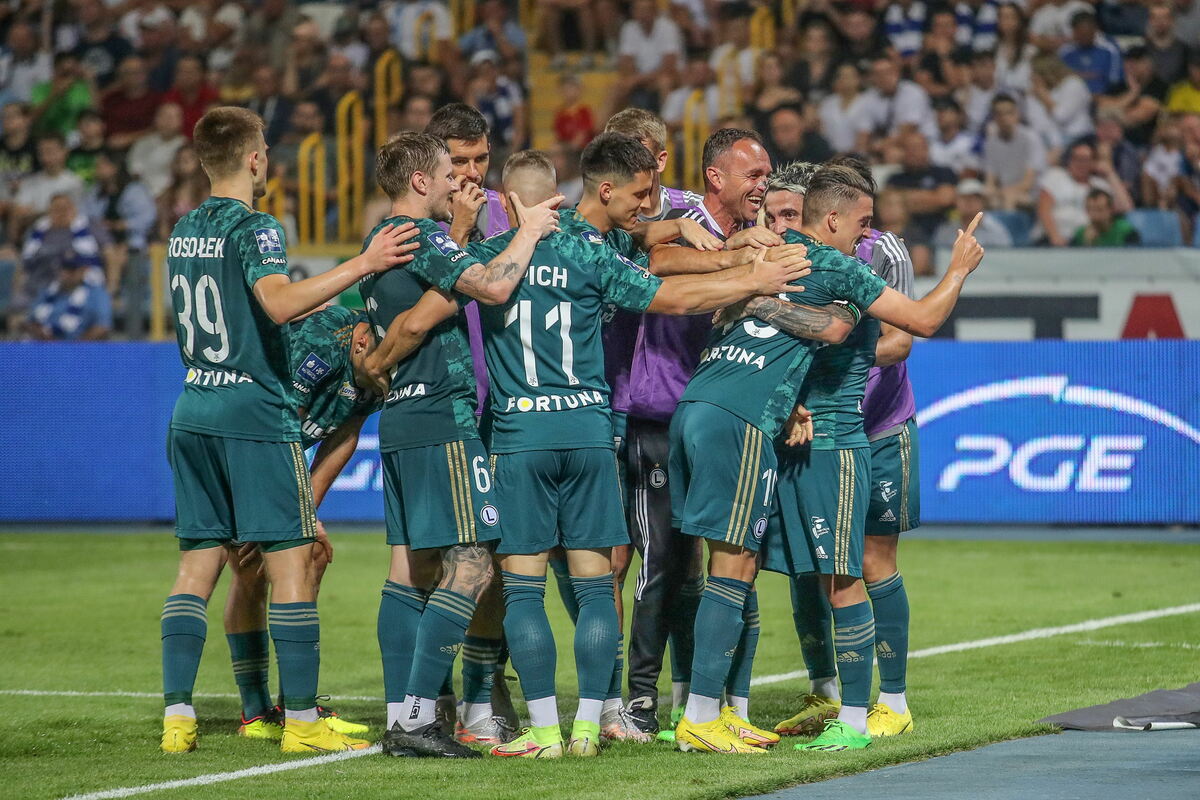 radość Legii Carlitos