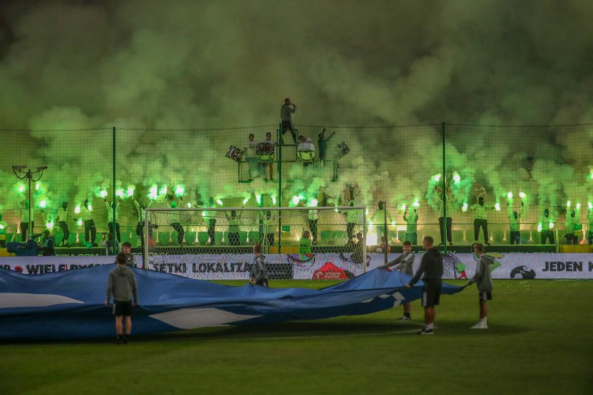 kibice Legii oprawy oprawa