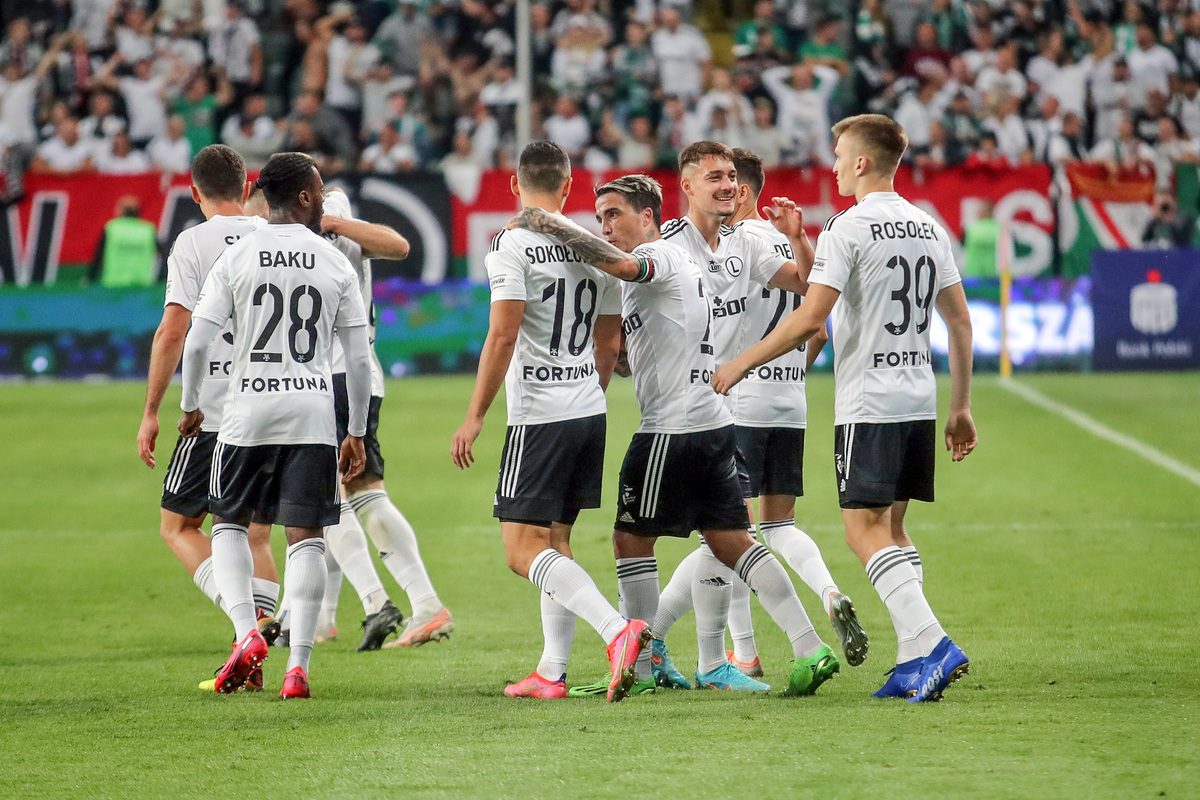 radość Legia Ernest Muci