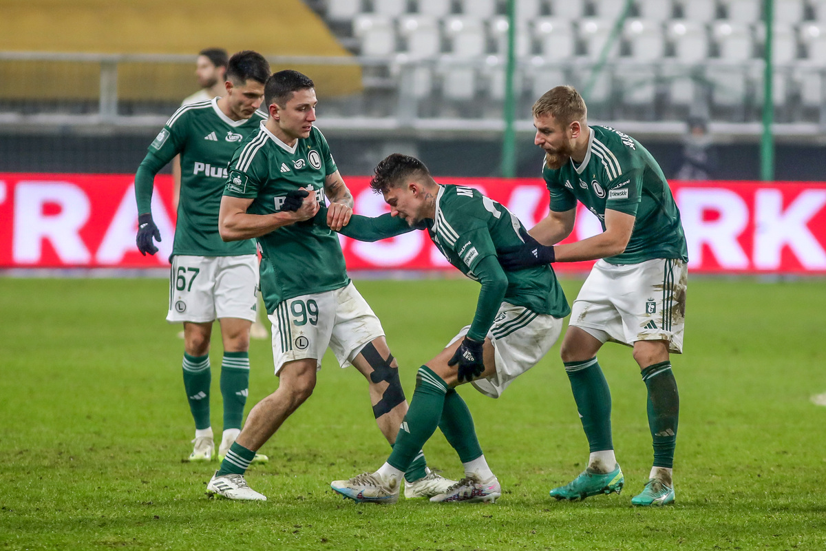 Legia ŁKS zespół drużyna