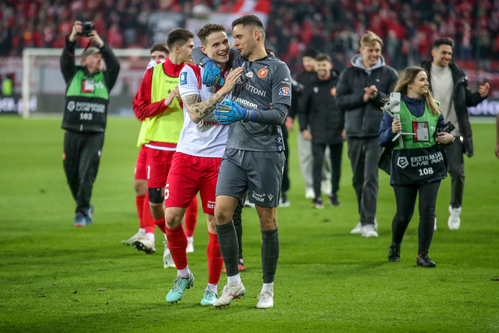 Rafał Gikiewicz Widzew Łódź - Legia Warszawa 1:0