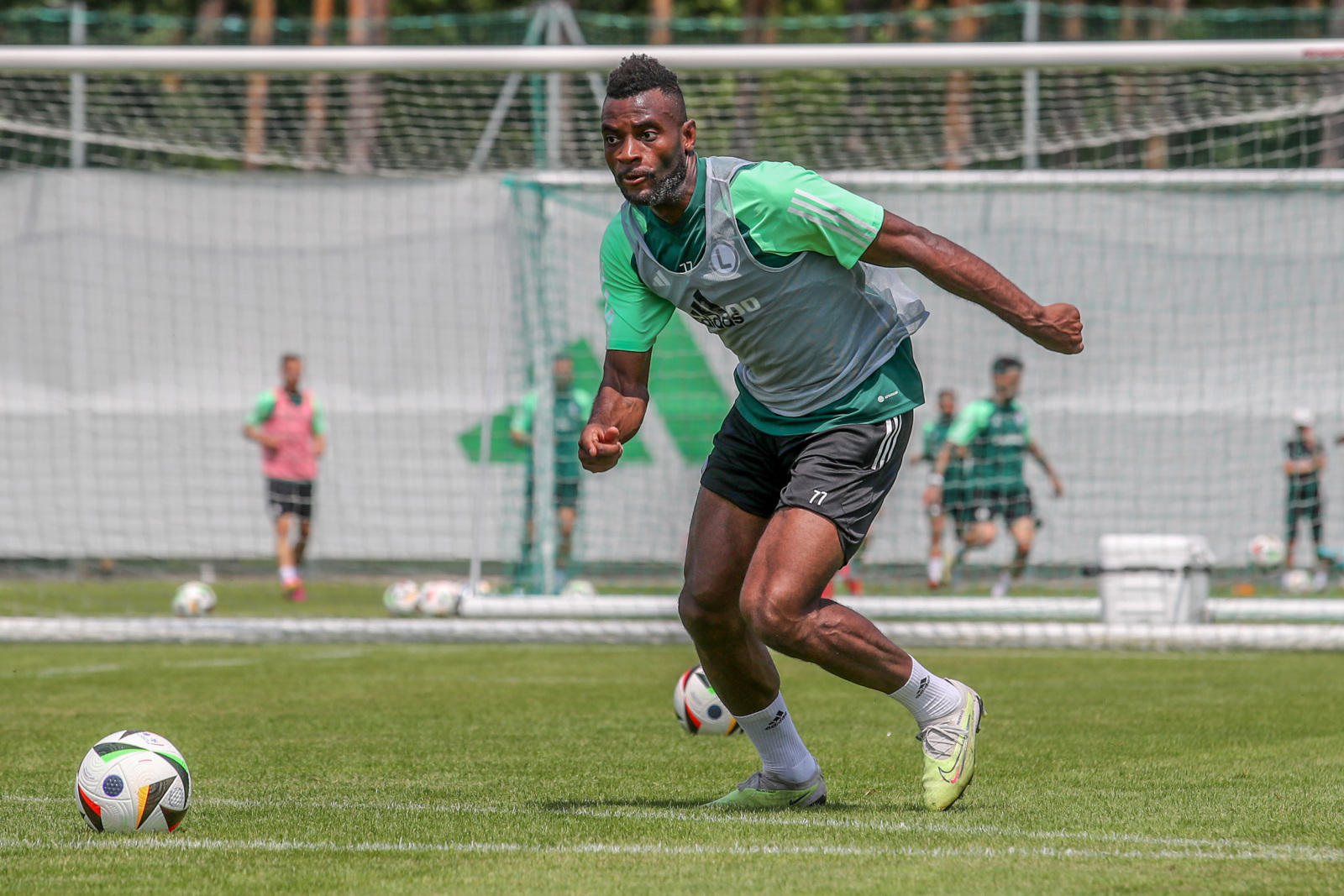 Jean-Pierre Nsame Pierwszy trening Jeana Pierra Nsoma z Legią