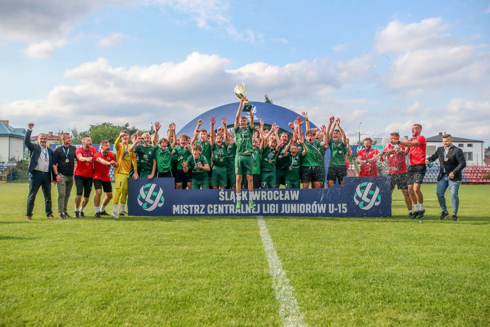 Finał CLJ U-15 Legia Warszawa - Śląsk Wrocław 3:3 k. 2:3