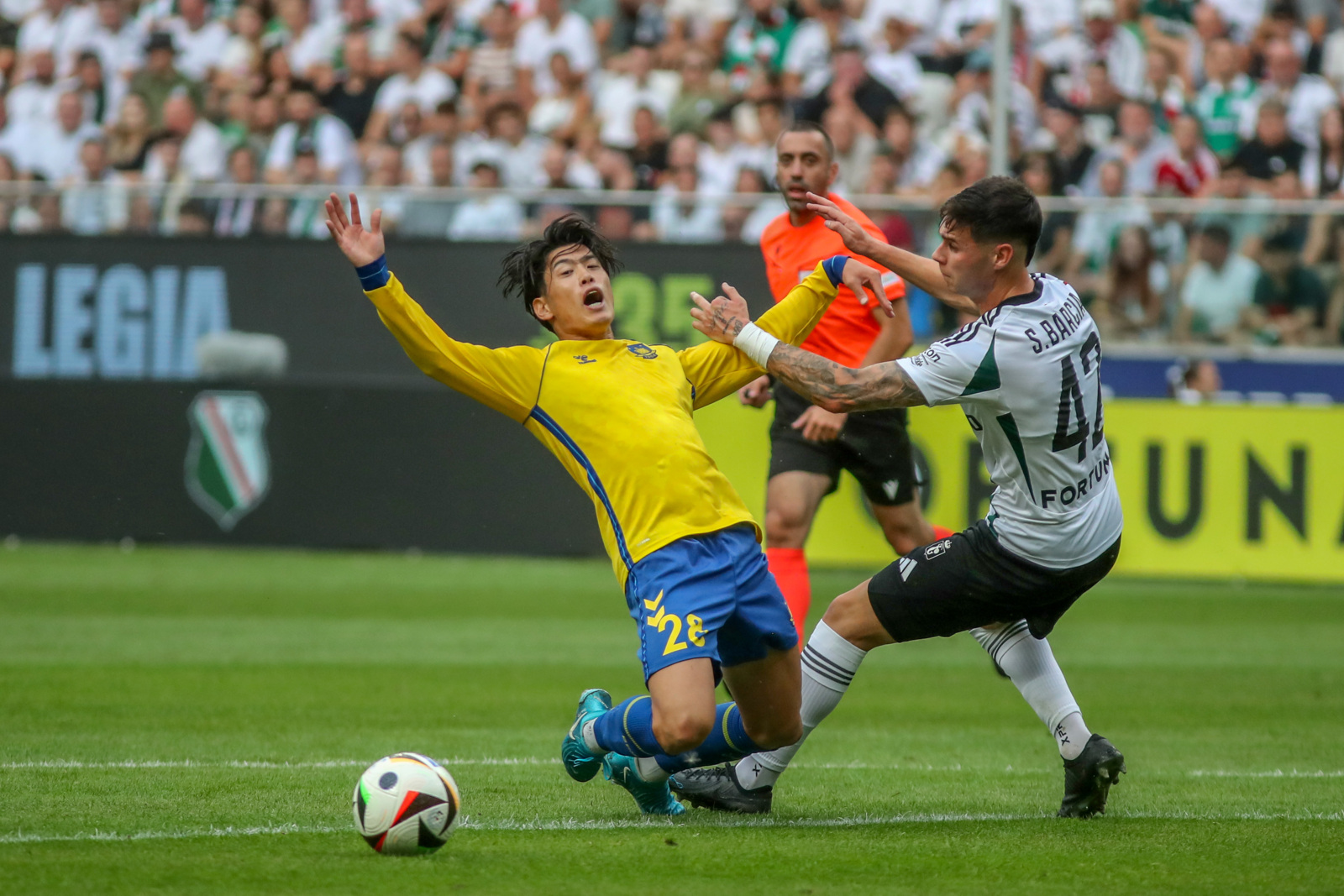 Legia Warszawa - Brondby 1:1