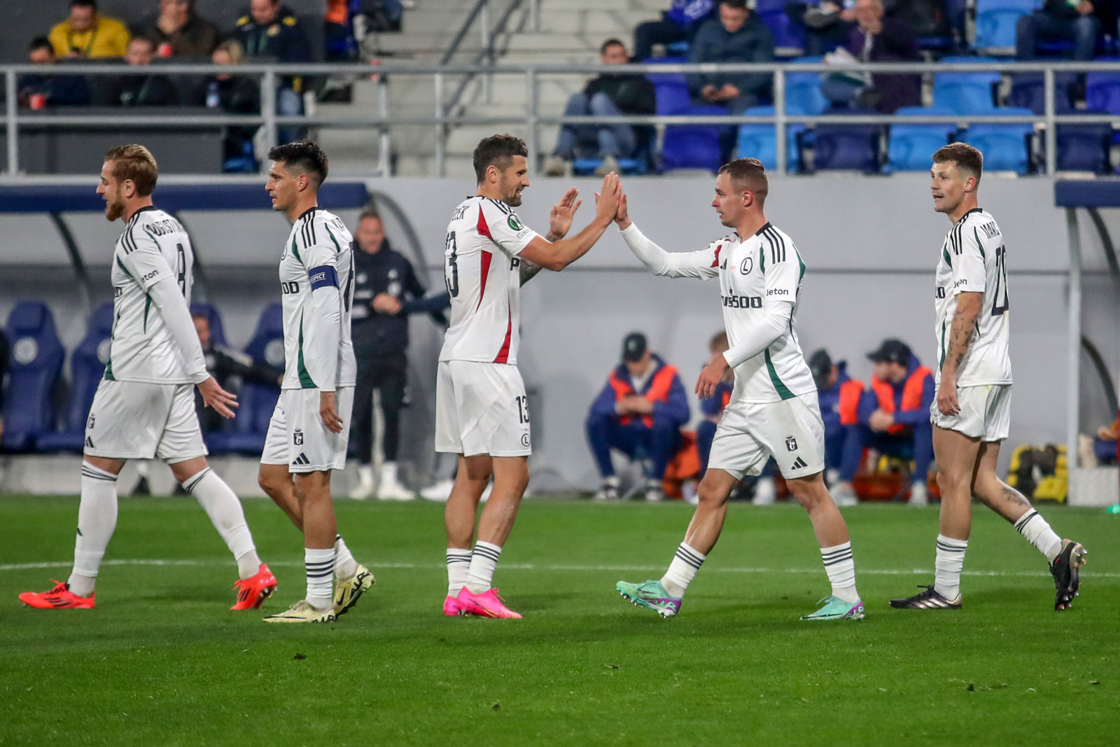 Paweł Wszołek Kacper Chodyna FK TSC Backa Topola - Legia Warszawa 0:3