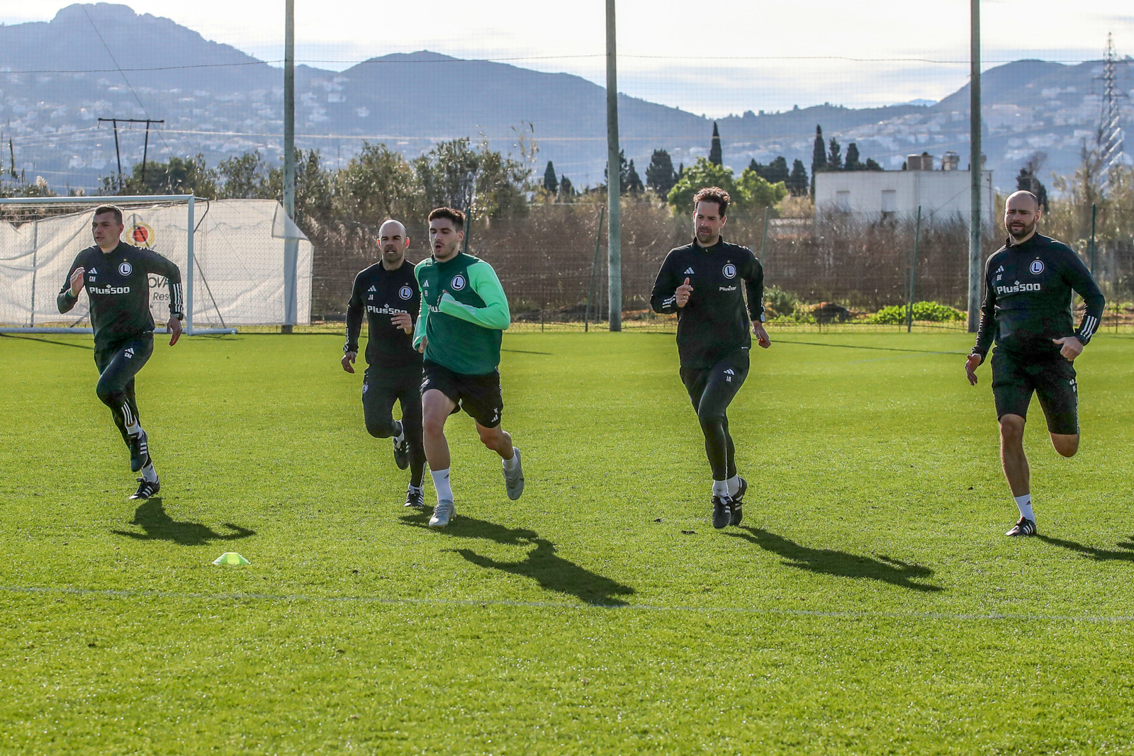 Trening przed meczem z Piastem Gliwice