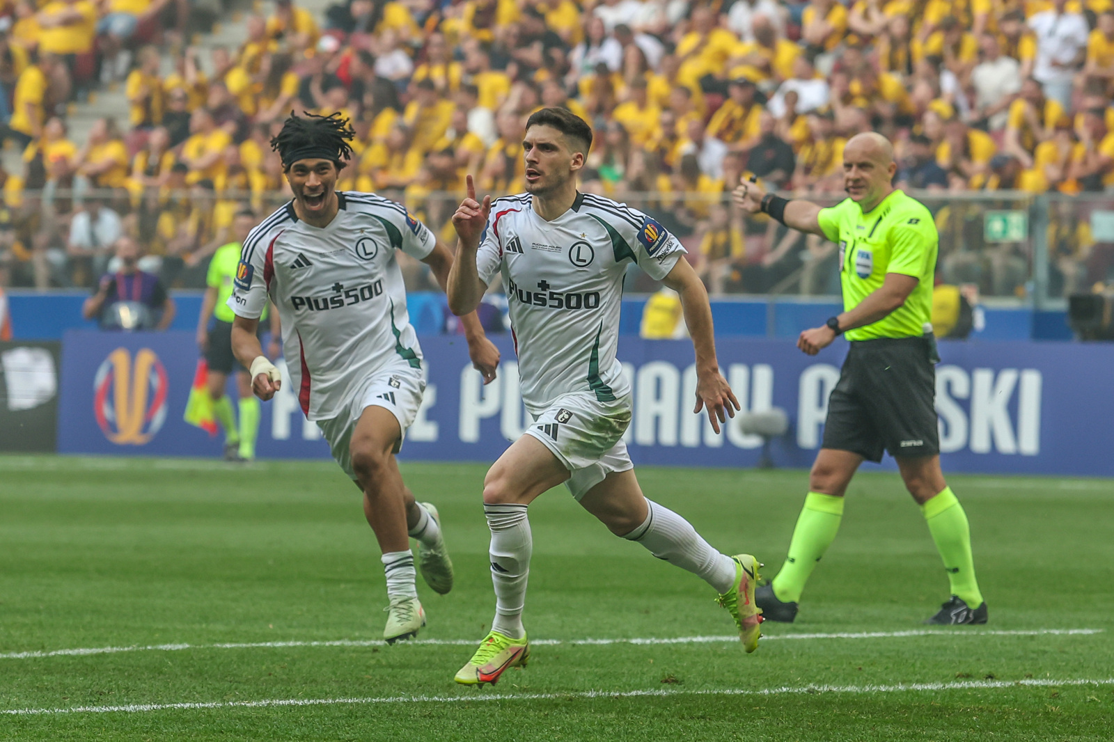 Finał Pucharu Polski: Pogoń Szczecin - Legia Warszawa 3:4 oraz świętowanie