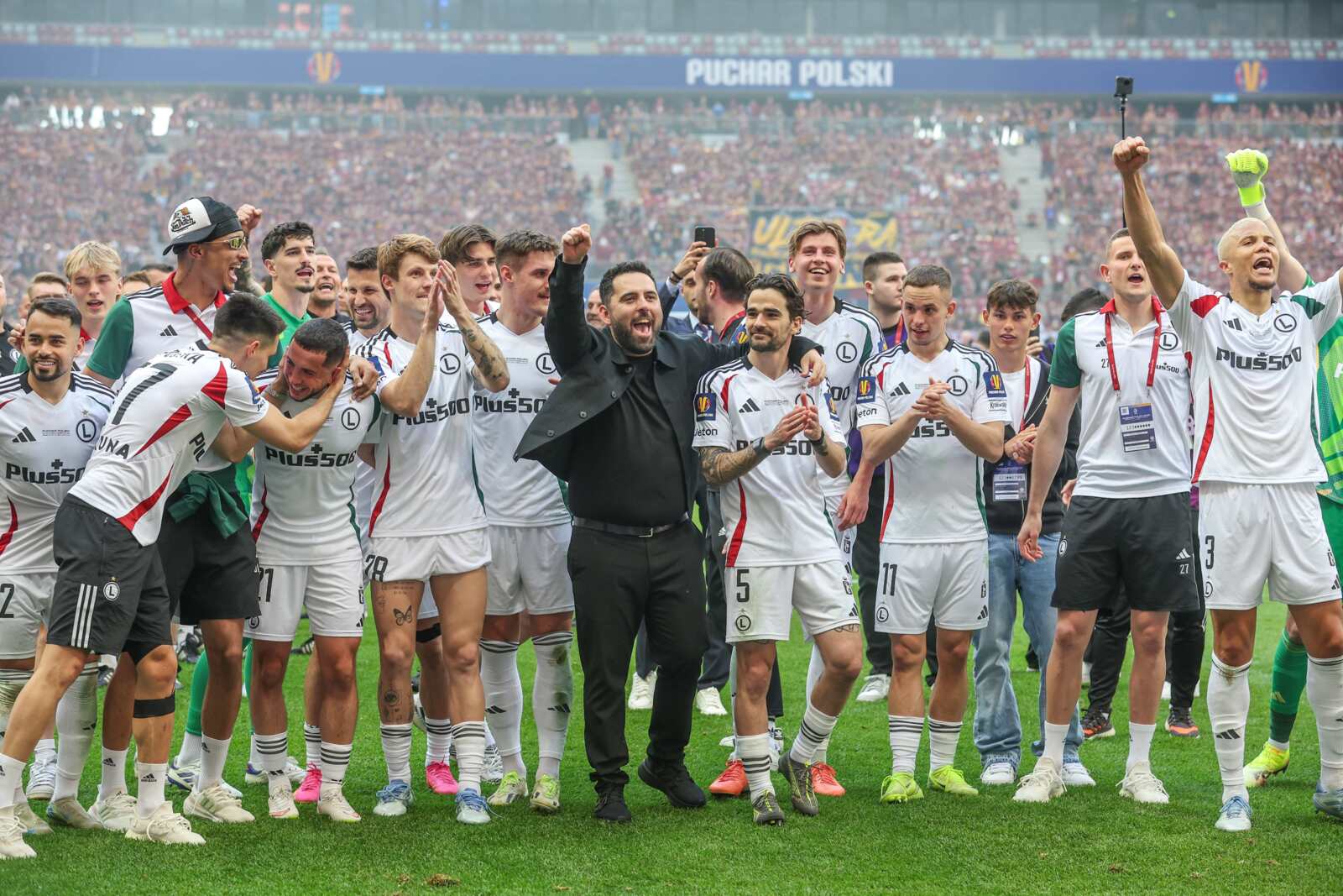 Finał Pucharu Polski: Pogoń Szczecin - Legia Warszawa 3:4 oraz świętowanie